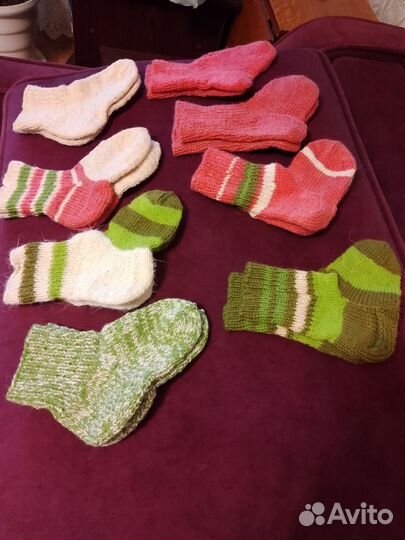 Шерстяные носки детские