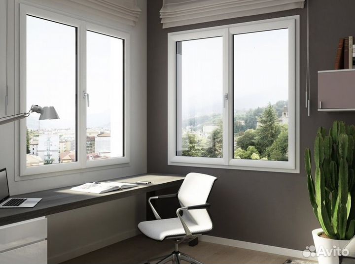 Окна пластиковые с обшивкой