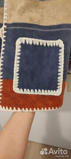 Жилет замшевый, женский