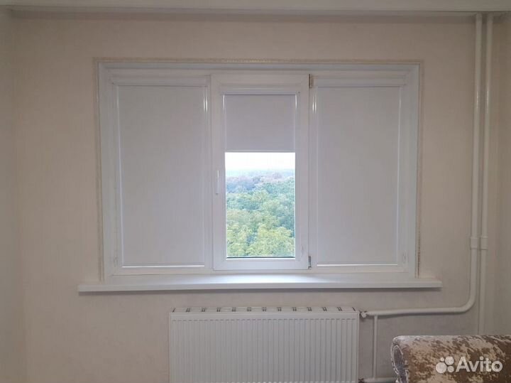 Рулонные кассетные шторы блекаут M7663-B2363