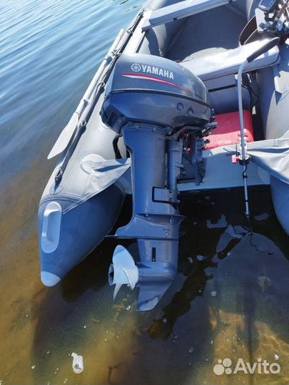 Badger 370 yamaha 15 plus прицеп