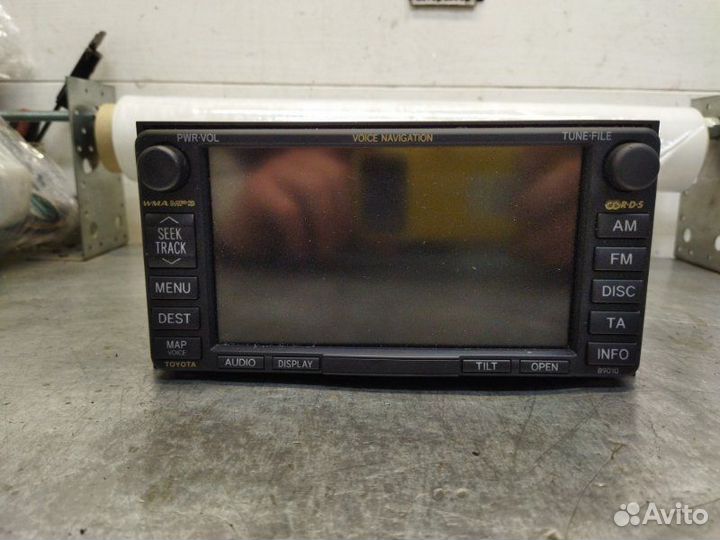 Магнитола Toyota Avensis 2 250 1.8 1zzfe 2007