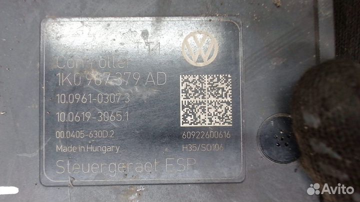 Блок абс, насос Volkswagen Golf 6, 2009