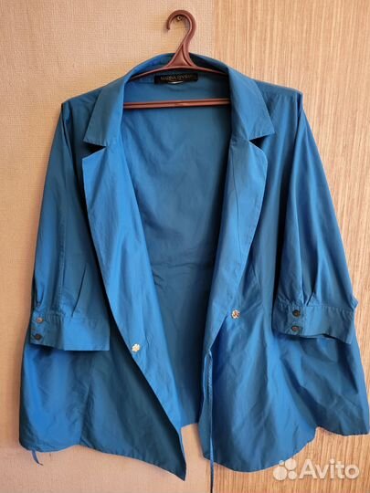 Блуза с запахом Marina Rinaldi р.72 8XL plus size