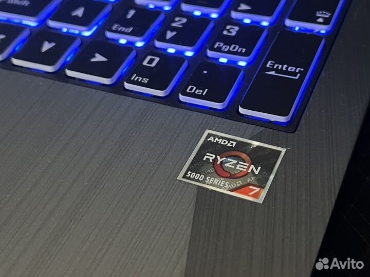 Новый Игровой Ноутбук RTX 3070/R7 5800H/16GB/SSD