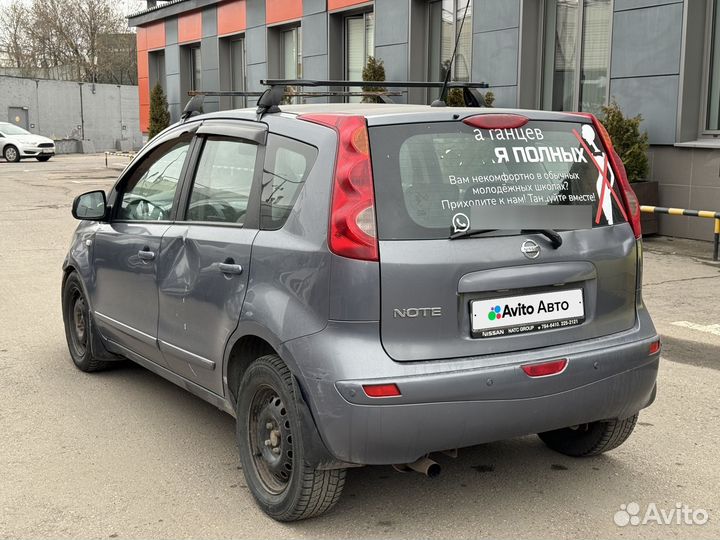Nissan Note 1.6 AT, 2007, 322 000 км