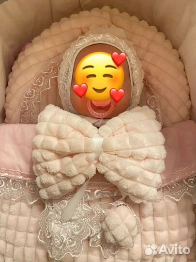 Конверт на выписку для девочки