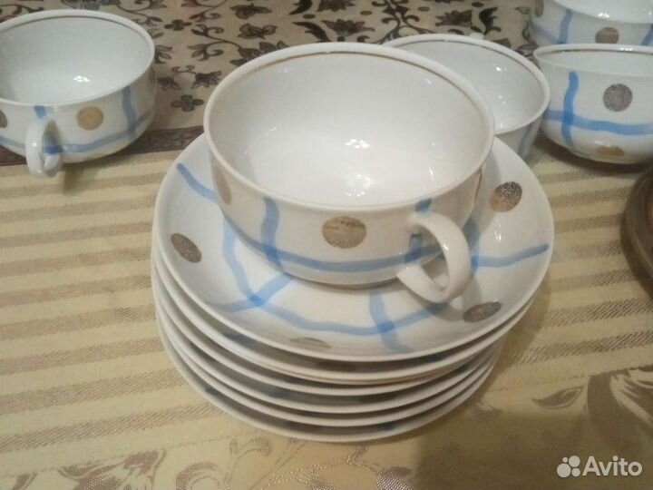 Новый чайный сервиз Дулево 1964 г