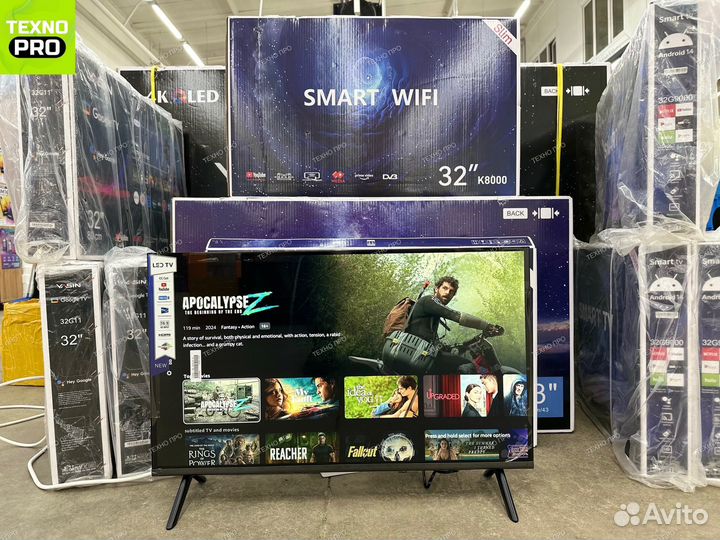 Телевизор SMART tv 32 дюйма