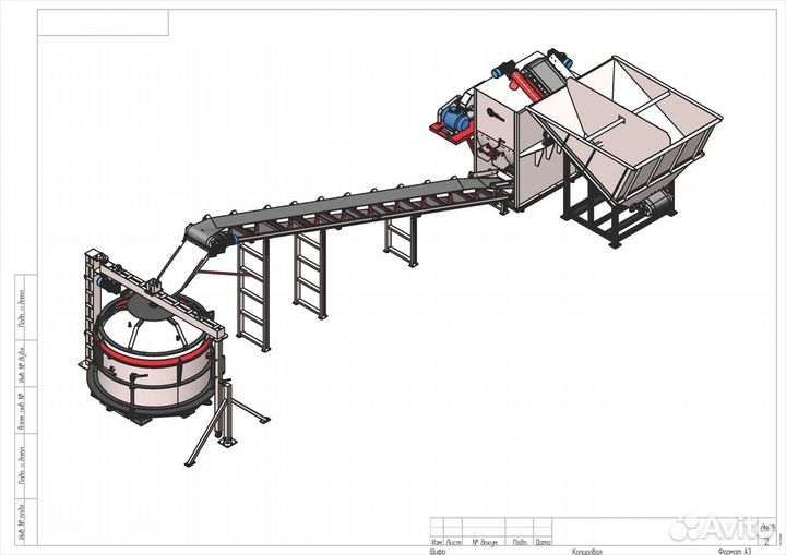 Вибропресс для изготовления колодезных колец