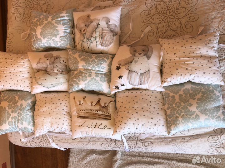 Бортики в детскую кроватку