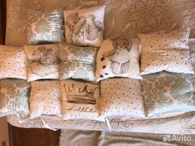 Бортики в детскую кроватку