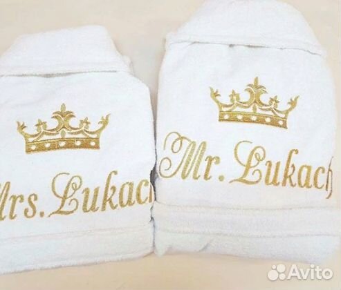 Махровый халат