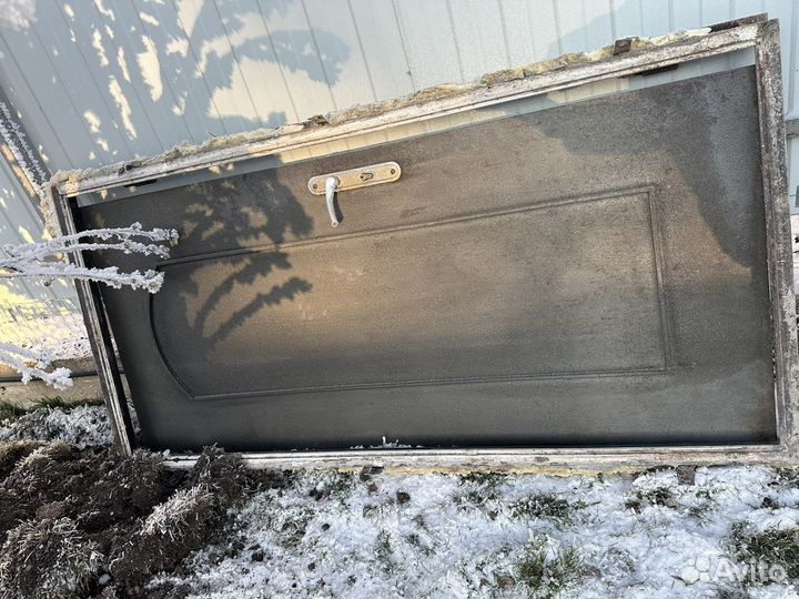 Металлическая дверь бу