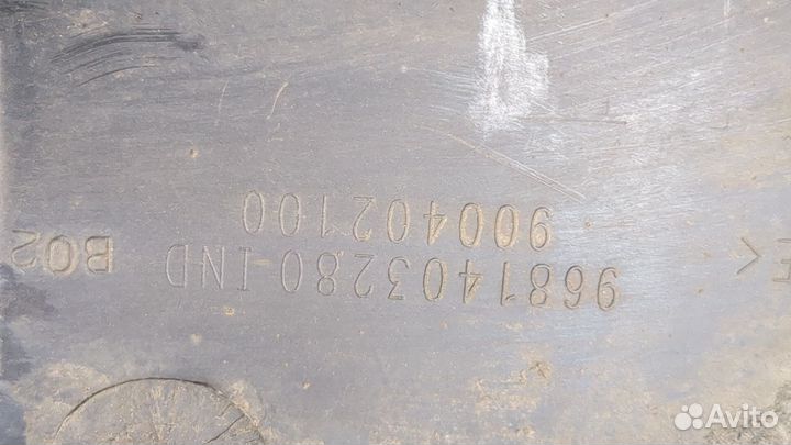 Защита арок (подкрылок) Peugeot Partner, 2012