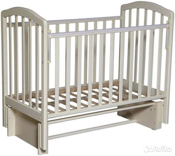 Кроватка детская с продольным маятником