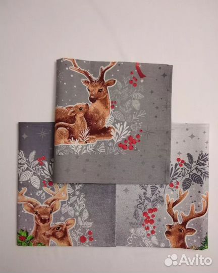 Кухонные полотенца рогожка 100 хлопок