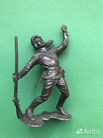 Советские коллекционные солдатики Трапперы дзи