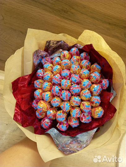 Букет из чупа чупсов