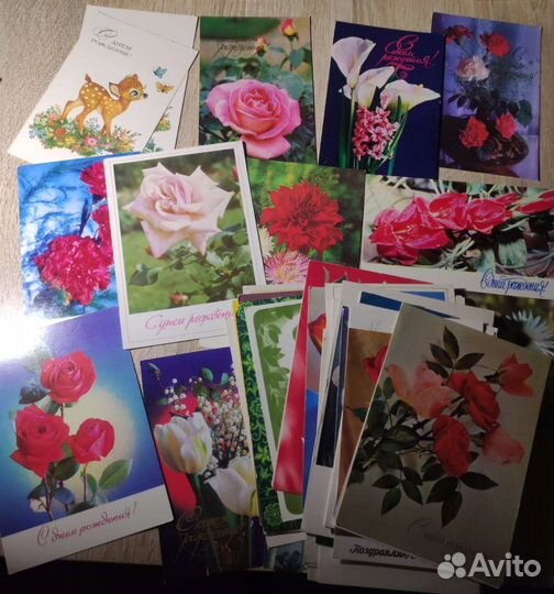 Открытки советские СССР 60-80х годов