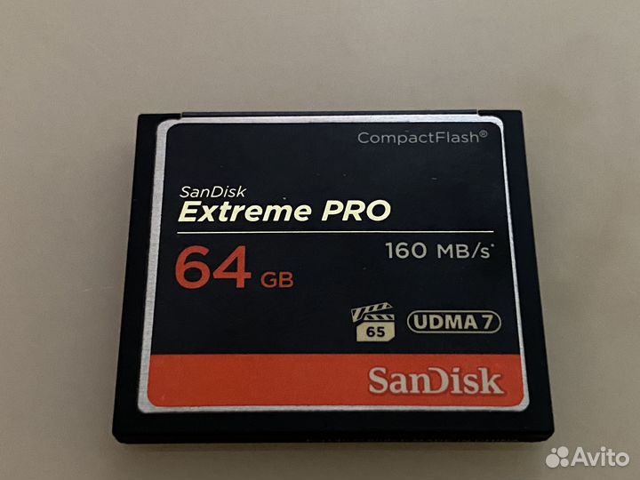 Карта памяти SanDisk Extreme Pro 64 гб