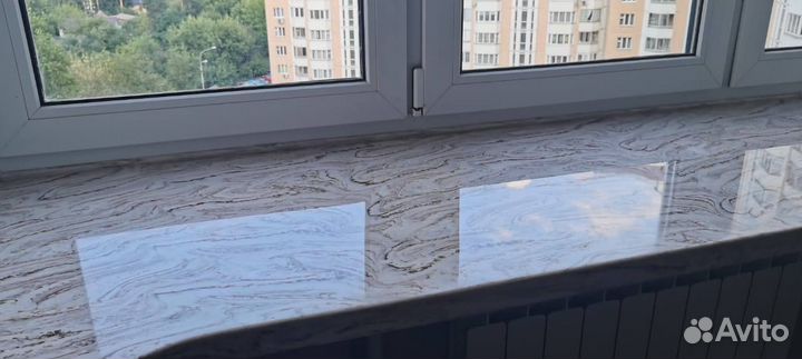 Подоконник из искусственного камня (акрил)