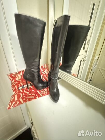 Сапоги женские натуральная кожа