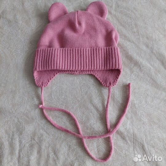 Шапочка Amarobaby для новорожденных 38 размер