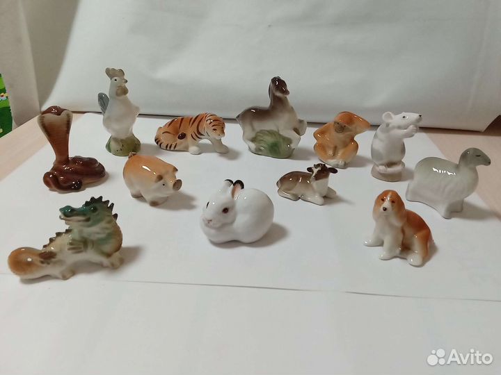 Статуэтки мини животных лфз