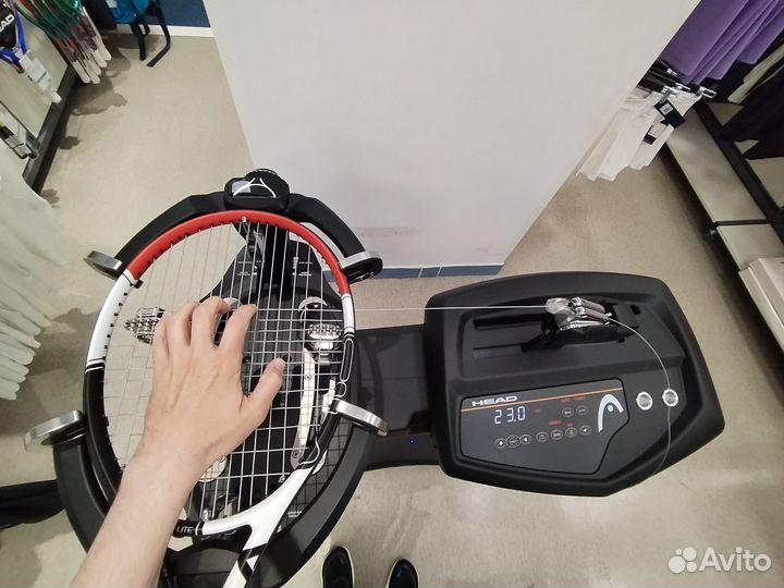 Перетяжка теннисных струн(Стрингер)