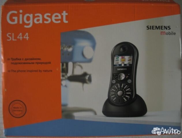 Siemens gigaset sl44 стационарный телефон