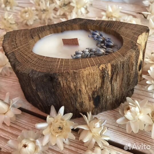 Свеча в дереве