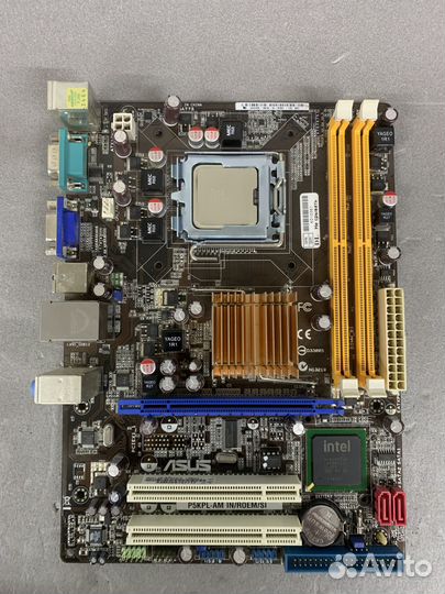 Материнская плата asus P5KPL-AM IN/roem/SI