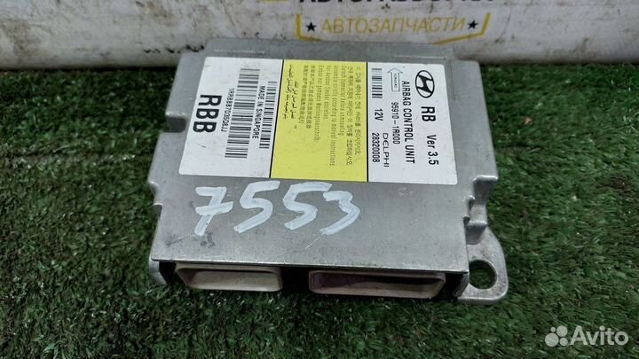 Блок управления airbag Solaris I (2010–2014)