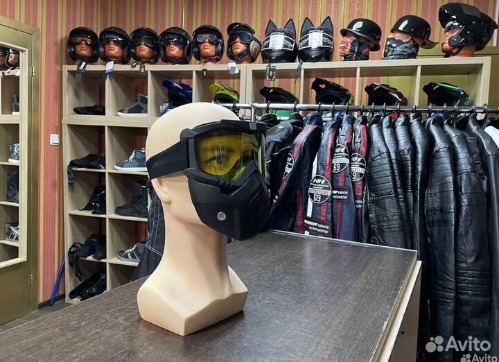 Маска для мотоцикла очки для шлема мото маска