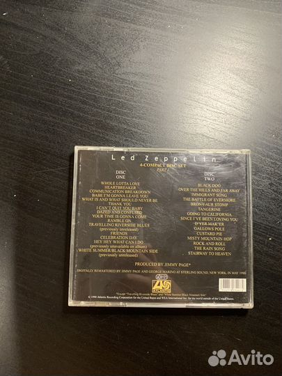 LED Zeppelin 4 CD Set Part 1 1995