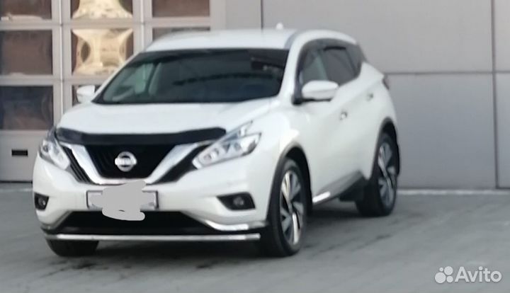 Защита бампера переднего заднего Nissan Murano Z52