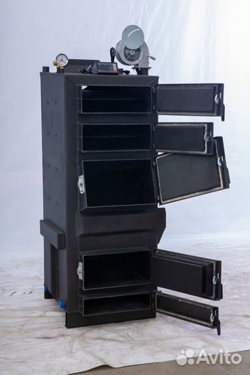 Твердотопливный котел длительного горения