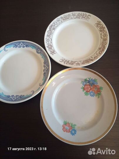 Тарелки для первых и вторых блюд
