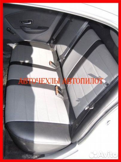 Чехлы Автопилот Nissan Almera n16 из экокожи