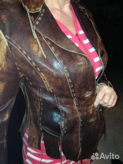 Куртка кожаная (винтажная)