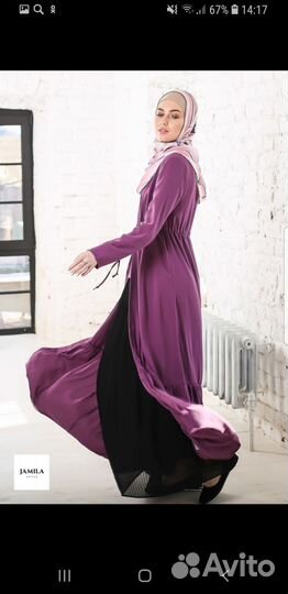 Накидка женская длинная