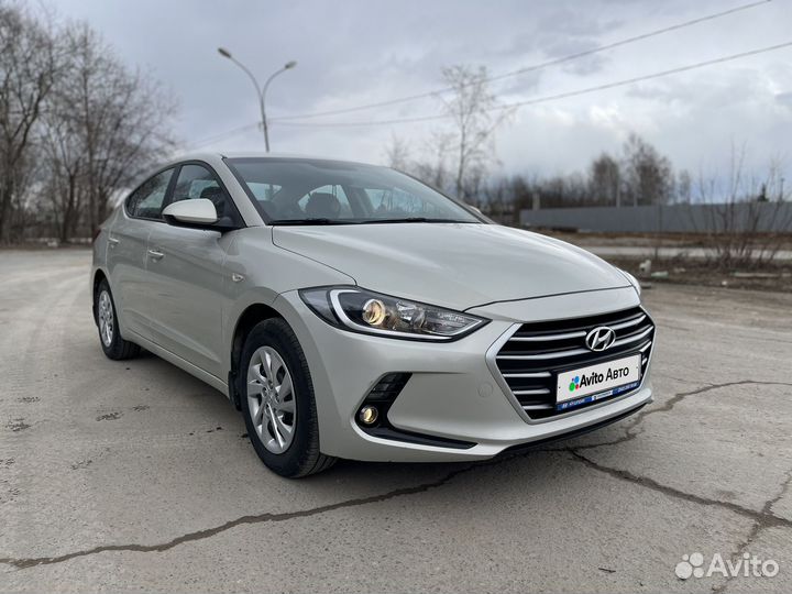 Hyundai Elantra 1.6 AT, 2017, 70 000 км