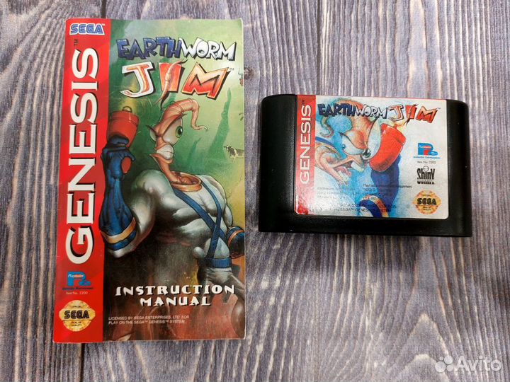 EarthWorm Jim Sega Genesis Original