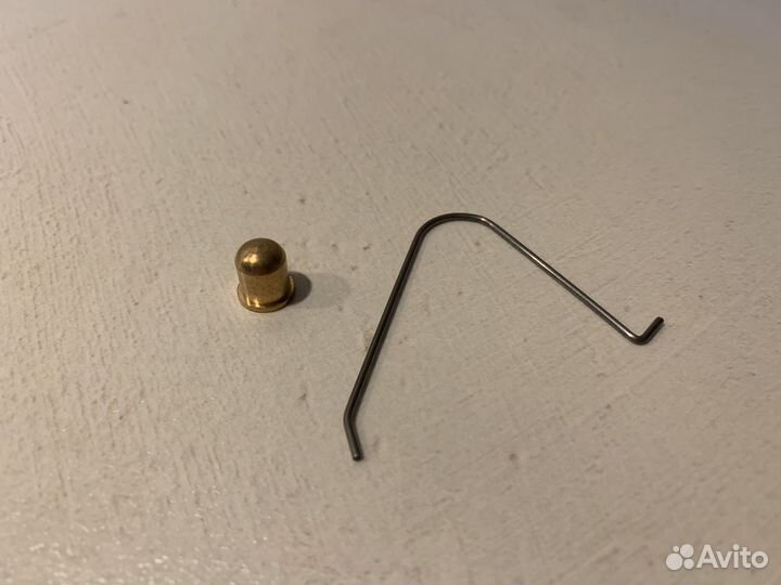 Кнопка с пружиной для самоката новая
