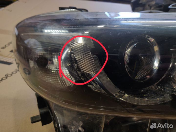 Фары передние оригинал LED AFS Мазда 6 GJ