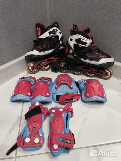 Детские ролики и защита