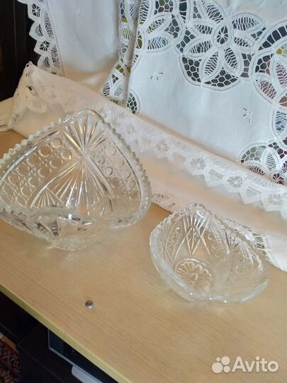 Вазы хрусталь СССР