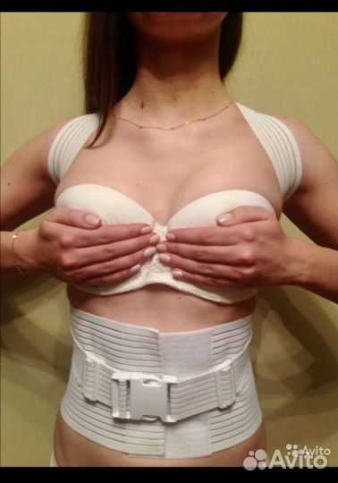 Корректор осанки с металическими стержнями