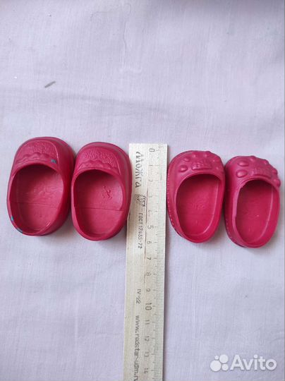 Игрушка неваляшка, туфли для кукол